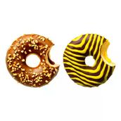 Donut Worry Be Happy 2x71 gr Vanilya Fındık Dolgulu Donut