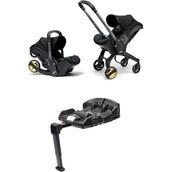 Doona I Bebek Arabasına Dönüşen I-Size Ana Kucağı Oto Koltuğu + Isofix Baza - Siyah