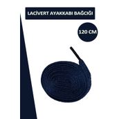 Dopar Lacivert Ayakkabı Bağcığı Yassı Bağcık 120 Cm