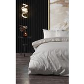 Doqu Home Zelda Nakışlı Pudra Çift King Size 225x245 cm Nevresim Takımı