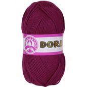 Dora 103 Mürdüm 100 gr El Örgü İpi Yünü