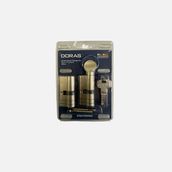 Doras 68 mm Tuzaklı Alt-Üst Barel SetiTopuzlu Pirinç