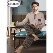 Doremi 002-000266 Açık Kahverengi Brave Bryan Erkek Pijama Takımı