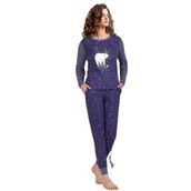 Doremi Bayan Lacivert M/L Pijama Takımı