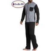 Doremi Erkek Pijama Takımı - L-XL - Siyah