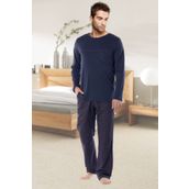 DoReMi Erkek Pijama Takımı LACİVERT XXL