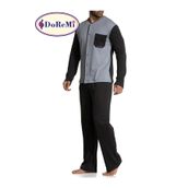 Doremi Erkek Pijama Takımı - S - M - Siyah
