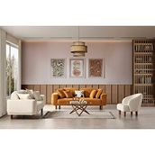 Doressa Home Bona Gold Koltuk Takımı Krem