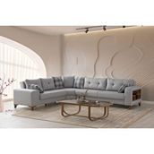 Doressa Home Jessa Grey Köşe Koltuk Takımı Gri