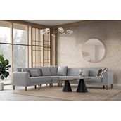 Doressa Home Suave Köşe Koltuk Takımı Gri