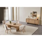 Doressa Route Yemek Odası Takımı - Meşe