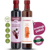 Dosewell Alıç Sirkesi ve Mor Aronya Konsantresi 2'li Paket 2x500 ml
