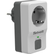Dotvolt Surge Hunter 1050 Joule Tek Akım Korumalı Beyaz Anahtarlı Priz