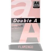 Double A 25'li A4 80 gr Pastel Flamingo Renkli Fotokopi Kağıdı