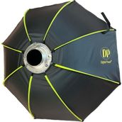 Dp 120CM Kolay Kurulum Gritli Octagon Bowens Softbox - Siyah