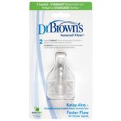 Dr. Browns 2 Adet Y Kesim Dar Ağız Biberon Emziği