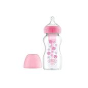 Dr. Browns 270 ml Pembe Geniş Ağız Options PP Biberon