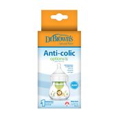 Dr. Browns 60 ml Geniş Ağız Anti-Kolik Aslan Desenli Cam Biberon