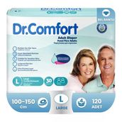 Dr.Comfort Belbantlı Large 120 Adet Hasta Bezi