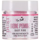 Dr. Gusto Metalik Bebe Pembe 4 gr Toz Gıda Boyası