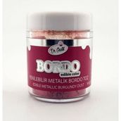Dr. Gusto Yenilebilir Bordo Sim Metalik 10 gr Toz Gıda Boyası