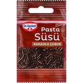 Dr. Oetker Kakaolu Çubuk Pasta Süsü