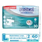 Dr.Pedical L 2x30 Adet Belbantlı Hasta Bezi