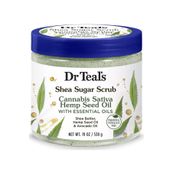 Dr.Teal's Shea Sugar Scrub Hemp Seed Oil 538 gr Vücut Şeker Peelingi