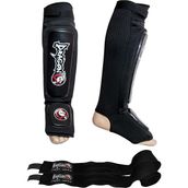 Dragon 40606 Siyah Kick Boks Ayak Ve Kaval Koruyucu