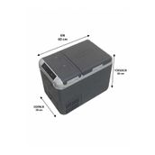 Dragon OTO BUZDOLABI İKİ KAPAKLI35 LT 12/24/220 ADAPTÖR