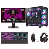 Dragos DRX7879 Ryzen 7 7800X3D 32GB RAM 2TB SSD 16GB RTX 5070 Ti FreeDOS 24.5 inç 300Hz Monitör Oyun Bilgisayarı