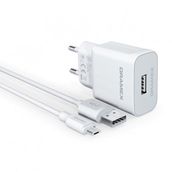 Dramex D26M 2.6A Şarj Aleti Micro USB Kablolu Set