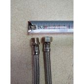 Drl 2 Ad 200 cm 3/8 Nipelli Çelik Örgülü Flex Bağlantı Hortumları