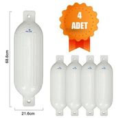 DRT 4plus G5 Beyaz Tekne Usturmaçası 21X68 cm - 4'lü Premium Set (Orijinal Siyah Kılıf Hediyeli)