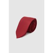 D'S Damat Bordo Düz 5,5 Cm Kravat