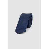 Ds Damat Lacivert Düz 4 Cm Kravat, Lacivert