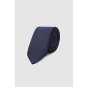 Ds Damat Lacivert Düz 5,5 Cm Kravat