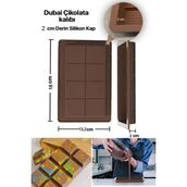 Dubai Çikolatası Kalıbı Büyük Silikon Çikolata Kalıbı ( Bpa Free)