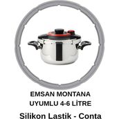 Düdüklü Tencere Lastiği Emsan Montana Uyumlu 4+6 Litre Conta
