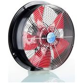 Dündar 30 cm ST 30 S 1470 D/D 380 400 Volt Trifaze Aksiyal Tip Soğutmalı Sanayi Fanı Aspiratör