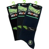 Dündar 6’lı Paket Erkek Bambu Çorap - Her Mevsim Konfor (4 Mevsim) Asorti - 40 - 44