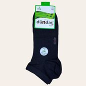 Dündar Çorap Dündar 4605 Erkek Bambu Patik Plus Çorap - 41 - 45 - Siyah