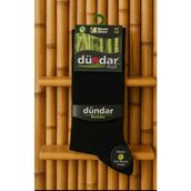 Dündar Erkek Bamboo Plus Corap - Siyah