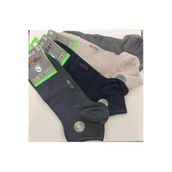 Dündar Erkek Bambu Plus Patik Diyabetik Çorap 5992 - 6 Adet Karışık Renk 40-44