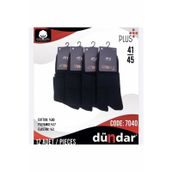 Dündar Erkek Plus Yarım Konç Havlu Patik Çorap 7040 - 6 Adet