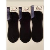 Dündar Plus 5558 Erkek Dikişsiz Sneaker Çorap 12 Adet - 41 - 45 - Siyah