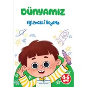 Dünyamız Eğlenceli Boyama - İş Bankası Kültür Yayınları