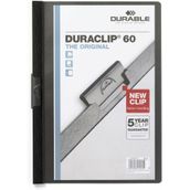 Durable 2209 Duraclip Siyah Sıkıştırmalı Dosya