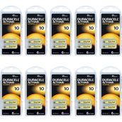 Duracell 10 PR70 60'lı Kulaklık İşitme Cihazı Pili