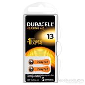 Duracell 13 Numara 6'lı İşitme Cihazı Pili